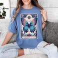 Antisocial Butterfly Introvert Distressed Women's Comfort Colors T-Shirt Chalky Mint Antisocial Butterfly Introvert Distressed Women's Comfort Colors T-Shirt Chalky Mint