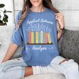 Applied Behavior Analysis Book Wildflower ABA RBT Therapist Women's Comfort Colors T-Shirt Chalky Mint Applied Behavior Analysis Book Wildflower ABA RBT Therapist Women's Comfort Colors T-Shirt Chalky Mint