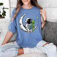 Astronaut Reading Book To Alien Moon Space Astronomy Women's Comfort Colors T-Shirt Chalky Mint Astronaut Reading Book To Alien Moon Space Astronomy Women's Comfort Colors T-Shirt Chalky Mint