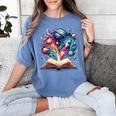Astronomy Space Lover Books Bookworm Women's Comfort Colors T-Shirt Chalky Mint