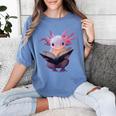Axolotl Bookworm Reading Book Kawaii Graphic Women's Comfort Colors T-Shirt Chalky Mint Axolotl Bookworm Reading Book Kawaii Graphic Women's Comfort Colors T-Shirt Chalky Mint