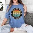 Im With The Banned Book Readers Retro Librarians Teachers Women's Comfort Colors T-Shirt Chalky Mint Im With The Banned Book Readers Retro Librarians Teachers Women's Comfort Colors T-Shirt Chalky Mint