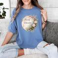 Barely Tolerable Book Lover Bookish Floral Bookworm Women's Comfort Colors T-Shirt Chalky Mint Barely Tolerable Book Lover Bookish Floral Bookworm Women's Comfort Colors T-Shirt Chalky Mint