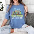 Some Of My Best Friends Are Fictional Book Lover Bookworm Women's Comfort Colors T-Shirt Chalky Mint