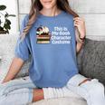 This Is My Book Character Costume Cat Men Women Kids Reading Women's Comfort Colors T-Shirt Chalky Mint