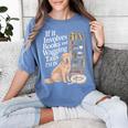 Book And Dog Lover Bookworm Reader Book Lover Women's Comfort Colors T-Shirt Chalky Mint