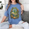 Book Dragon Reading Books Bookworm Fantasy Women's Comfort Colors T-Shirt Chalky Mint Book Dragon Reading Books Bookworm Fantasy Women's Comfort Colors T-Shirt Chalky Mint
