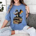 Book Dragon Women's Comfort Colors T-Shirt Chalky Mint