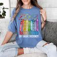 Book Flower Radicalized By Basic Decency Feminist Lgbt Women's Comfort Colors T-Shirt Chalky Mint Book Flower Radicalized By Basic Decency Feminist Lgbt Women's Comfort Colors T-Shirt Chalky Mint