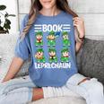 Book Leprechaun St Patrick's Day Library Librarian Reading Women's Comfort Colors T-Shirt Chalky Mint Book Leprechaun St Patrick's Day Library Librarian Reading Women's Comfort Colors T-Shirt Chalky Mint