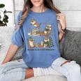 Book Lover Bookish Bookworm Reading Is My Otter-Obsession Women's Comfort Colors T-Shirt Chalky Mint