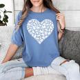 Book Lover Heart Shape Reading Librarian Library Teacher Women's Comfort Colors T-Shirt Chalky Mint Book Lover Heart Shape Reading Librarian Library Teacher Women's Comfort Colors T-Shirt Chalky Mint