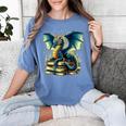 Book Lover Reading Fantasy Dragon Women's Comfort Colors T-Shirt Chalky Mint