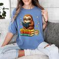 Book Lover Sloth Reading Bookish Library Read Books Be Kind Women's Comfort Colors T-Shirt Chalky Mint Book Lover Sloth Reading Bookish Library Read Books Be Kind Women's Comfort Colors T-Shirt Chalky Mint