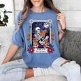 Book Lover Tarot Card The Reader Mystic Skeleton Women's Comfort Colors T-Shirt Chalky Mint