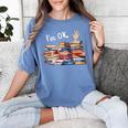 Book Lover For Women Readers Teacher Librarian Women's Comfort Colors T-Shirt Chalky Mint