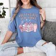 Book Lover's Pretty Girl's Read Books Women's Comfort Colors T-Shirt Chalky Mint