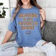 Book Lovers Reading For Teachers Students Librarians Women's Comfort Colors T-Shirt Chalky Mint