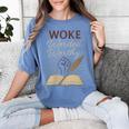And Booked Afro Literary Pride Book Club Culture Women's Comfort Colors T-Shirt Chalky Mint