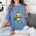 All Booked For Mardi Gras Crocodile Reading Book Teacher Women's Comfort Colors T-Shirt Chalky Mint All Booked For Mardi Gras Crocodile Reading Book Teacher Women's Comfort Colors T-Shirt Chalky Mint