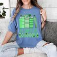 All Booked For St Patrick's Day Book Lover Lucky Shamrock Women's Comfort Colors T-Shirt Chalky Mint
