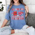 All Booked For Valentine Book Librarian Teacher Women Kids Women's Comfort Colors T-Shirt Chalky Mint