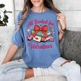 All Booked For Valentines Book Lover Teachers Women's Comfort Colors T-Shirt Chalky Mint