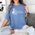 Bookish Club Silly Lover Book Reader Reading Gift Women's Comfort Colors T-Shirt Chalky Mint