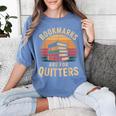 Bookmarks Are For Quitters Reading Book Lovers Women's Comfort Colors T-Shirt Chalky Mint