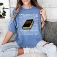 Books Of The Bible Women's Comfort Colors T-Shirt Chalky Mint