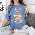 Books Bookworm Reader Book Cute Reading Bunny With Glasses Women's Comfort Colors T-Shirt Chalky Mint Books Bookworm Reader Book Cute Reading Bunny With Glasses Women's Comfort Colors T-Shirt Chalky Mint
