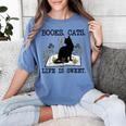 Books Cats Life Is Sweet Cat Book Lover Men Women Teen Women's Comfort Colors T-Shirt Chalky Mint Books Cats Life Is Sweet Cat Book Lover Men Women Teen Women's Comfort Colors T-Shirt Chalky Mint
