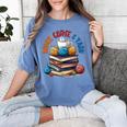 “Books Coffee & Yarn Enthusiast Cozy Reader Women's Comfort Colors T-Shirt Chalky Mint “Books Coffee & Yarn Enthusiast Cozy Reader Women's Comfort Colors T-Shirt Chalky Mint