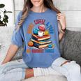 Books Coffee & Yarn Lover My Favorite Things Women's Comfort Colors T-Shirt Chalky Mint