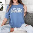 Books Coffee Dancing Women's Comfort Colors T-Shirt Chalky Mint