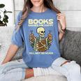 Books Make Me Happy Skeleton Read Reading Librarian Book Women's Comfort Colors T-Shirt Chalky Mint Books Make Me Happy Skeleton Read Reading Librarian Book Women's Comfort Colors T-Shirt Chalky Mint