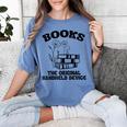 Books The Original Handheld Device Book Lover Women's Comfort Colors T-Shirt Chalky Mint