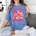 Books Are My Valentine Book Lover Heart Matching Party Women's Comfort Colors T-Shirt Chalky Mint