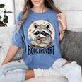 Booktrovert Raccoon Reading And Coffee For Book Lover Women's Comfort Colors T-Shirt Chalky Mint Booktrovert Raccoon Reading And Coffee For Book Lover Women's Comfort Colors T-Shirt Chalky Mint