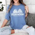 Bookworm Aunt Reading Lover Women's Comfort Colors T-Shirt Chalky Mint