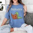 Bookworm Worm Reading Book Lover Read Books Librarian Women's Comfort Colors T-Shirt Chalky Mint Bookworm Worm Reading Book Lover Read Books Librarian Women's Comfort Colors T-Shirt Chalky Mint