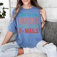 Born To Read Books Forced To Read Emails Reading Bookish Women's Comfort Colors T-Shirt Chalky Mint