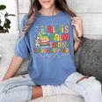 All Is Calm Said No Teacher Ever Book Christmas Tree Women's Comfort Colors T-Shirt Chalky Mint All Is Calm Said No Teacher Ever Book Christmas Tree Women's Comfort Colors T-Shirt Chalky Mint