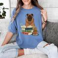 Capybara Glasses Reading Books Capybara Nerd Bookworm Women's Comfort Colors T-Shirt Chalky Mint