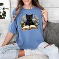 Cat Shirts For Women Book Lover Shirt Cute Cat And Book Premium Tri-Blend Women's Comfort Colors T-Shirt Chalky Mint Cat Shirts For Women Book Lover Shirt Cute Cat And Book Premium Tri-Blend Women's Comfort Colors T-Shirt Chalky Mint