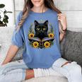 Cat For Women Book Lover Cute Cat And Book Women's Comfort Colors T-Shirt Chalky Mint Cat For Women Book Lover Cute Cat And Book Women's Comfort Colors T-Shirt Chalky Mint