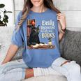 Cats And Books Book & Cat Lover Easily Distracted By Women's Comfort Colors T-Shirt Chalky Mint Cats And Books Book & Cat Lover Easily Distracted By Women's Comfort Colors T-Shirt Chalky Mint