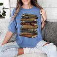 Celebrating History Month Floral Books Teacher Women's Comfort Colors T-Shirt Chalky Mint Celebrating History Month Floral Books Teacher Women's Comfort Colors T-Shirt Chalky Mint