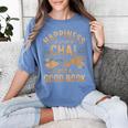 Chai And A Good Book Lover Reading Chai Tea Chai Latte Women's Comfort Colors T-Shirt Chalky Mint Chai And A Good Book Lover Reading Chai Tea Chai Latte Women's Comfort Colors T-Shirt Chalky Mint
