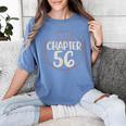 Chapter 56 Birthday Shirt For Women Book Lovers Love To Read Women's Comfort Colors T-Shirt Chalky Mint